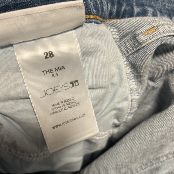 JOE'S JEANS The Mia High-Rise Wide-Leg Jeans, Size 28 - Picture 10 of 10